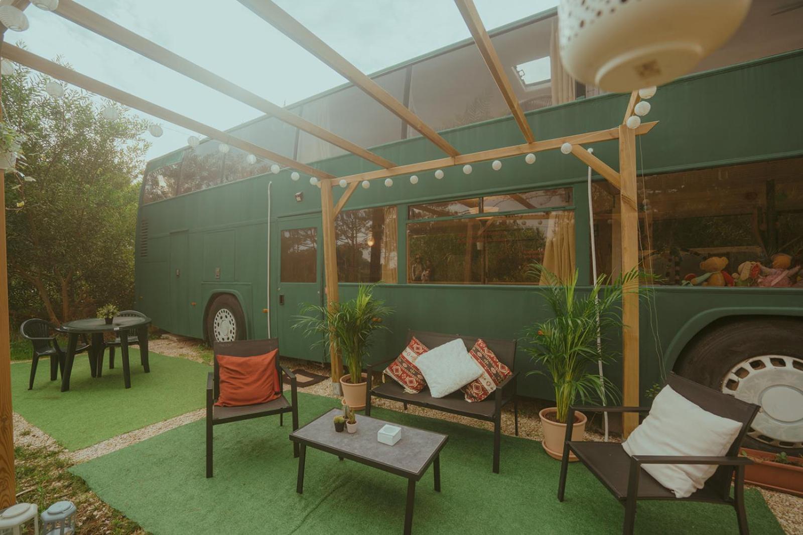 The Amazing Inacio Bus Converted Home Sintra Kültér fotó