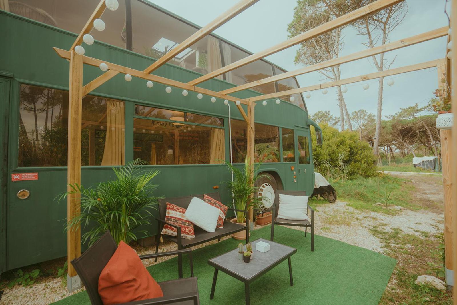 The Amazing Inacio Bus Converted Home Sintra Kültér fotó